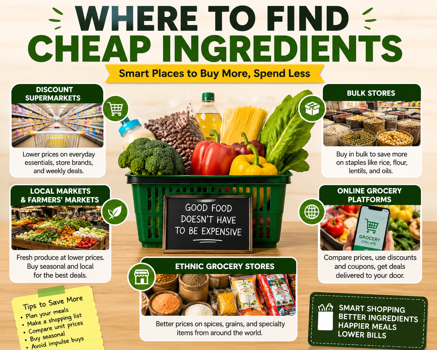 where to find cheap ingredients