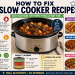 how to fix slow cooker recipes
