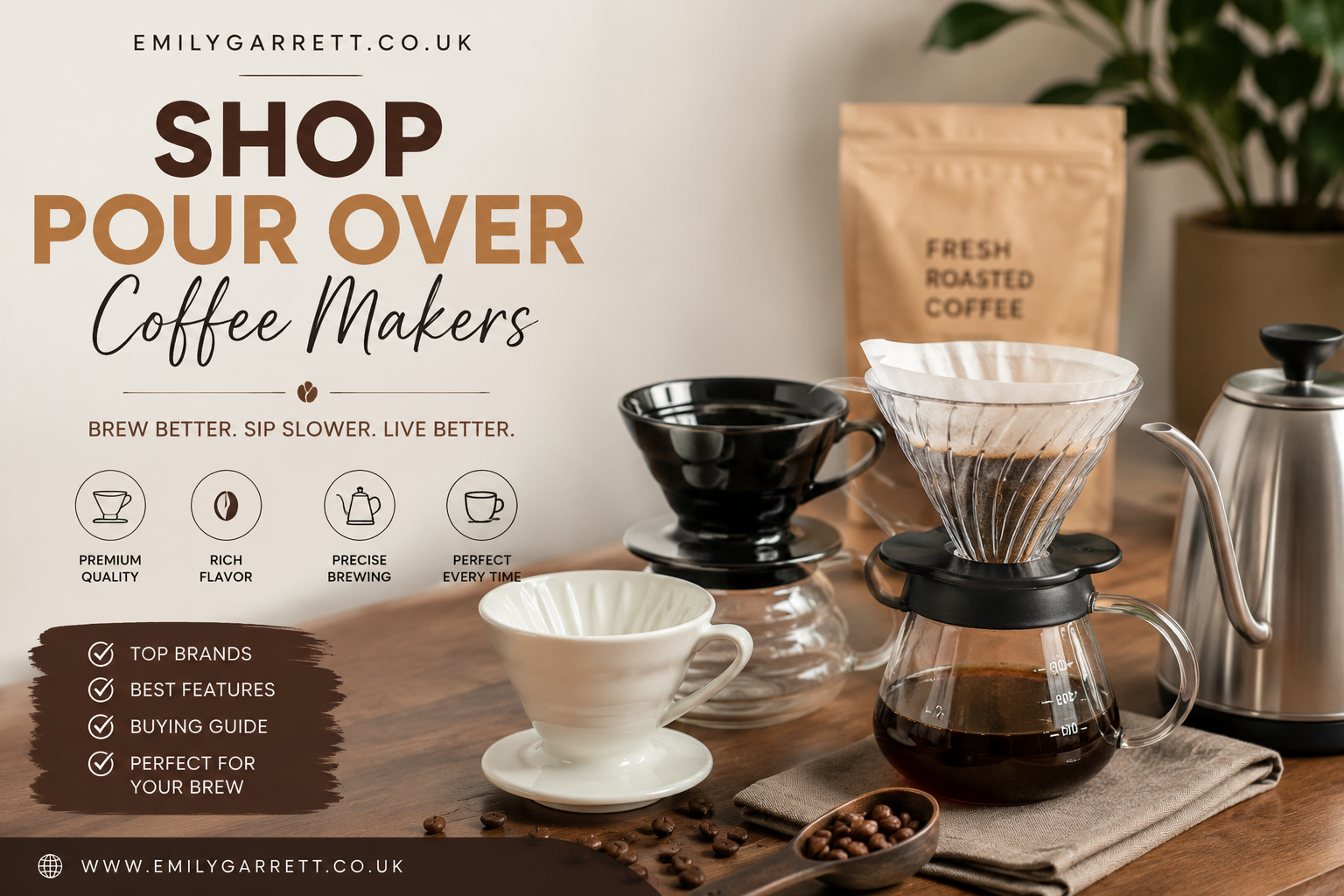 shop pour over coffee makers