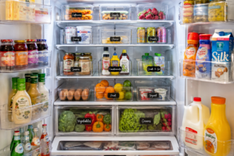 refrigerator organization tips and hacks